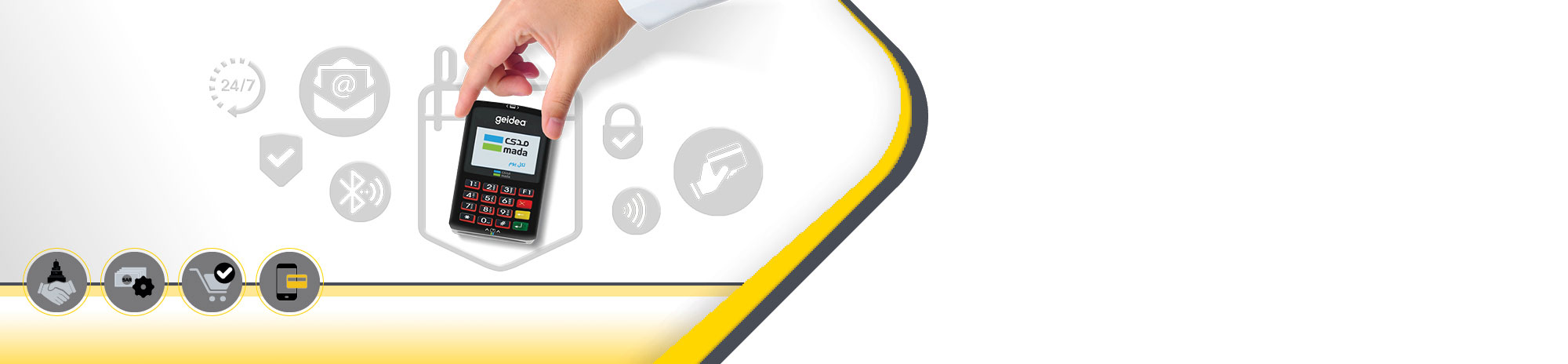 أجهزة نقاط البيع المتنقلة (mPOS)